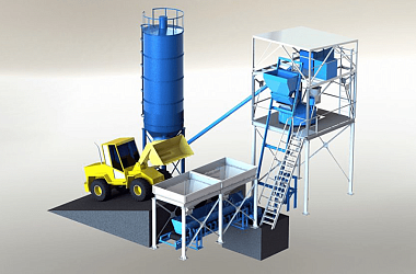 Растворобетонный узел РБУ-30